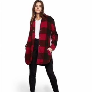 BB Dakota Eldridge Plaid Coat